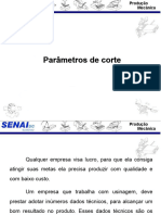 10.5 - Parâmetros de Corte