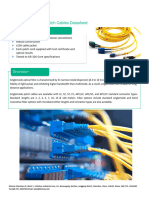 DATASHEET KHOMAX SinglemodePatchCables