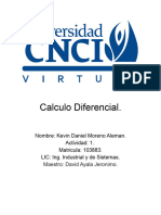 Calculo Diferencial - Act.1