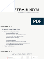 CompTrain Gym Call - January - Call Deck