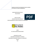 Lineamientos para El Desarrollo de Proyectos de Infraestructura Vial Urbana - Caso de Estudio en La Ciudad de Barranquilla