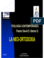 06 La Neoortodoxia