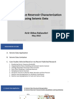 Quantitative Reservoir Characterization Using Seismic Data