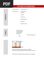 Evaluacion de Proyecto de Laminas de Aluminio