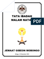 Tata Ibadah Malam Natal