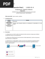 Examen Final - Conmutación y Enrutamiento