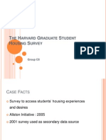 The Harvard Graduate Student Housing Survey