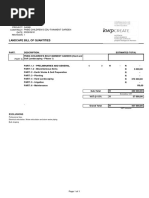 PNBG Children Edu-Tainment Garden - Bill of Quantities - PHASE 1 - 2023.05.31