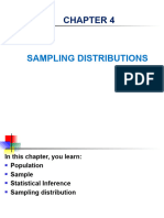 Chapter 4. Sampling Distributions