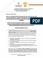 Segundo Entregable Formulación y Evaluación de Proyectos