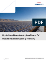 A Crystalline Silicon Double Glass Frame PV Module Installation Guide&ef&bc&88166 Half&ef&bc&89 V6201109