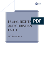 Human Rights and Christian Faith