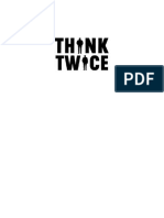 Think Twice Excerpt