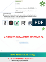 3.2 Teoria Circuito Resistivo AC