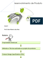 Processo de Desenvolvimento de Produto - Aula 3