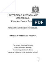 Manual de Habilidades Sociales