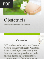 Descolamento Prematuro de Placenta - Seminario.