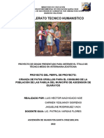 Proyecto de Crianza de Patos Criollos-Luigi