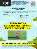 Relaciones Intraespecíficas e Interespecíficas PDF