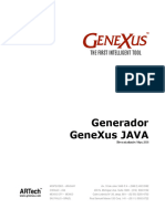 Generador Genexus Java