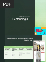 Bacteriología Taxonomía y Morfología