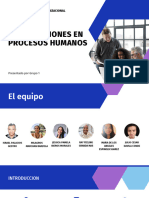 Grupo 1 - Intervenciones en Procesos Humanos