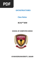 Bca 2 Sem Data Structure Notes