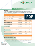 Pe Hdpe v1160 Datasheet