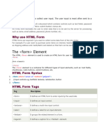 HTML Forms