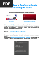 Manual de Configuracao Do Streaming Rede Aleluia