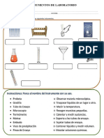 Instrumentos de Laboratorio 4to de Primaria