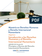 Unidad 02. Principios y Normas Del Derecho Internacional Humanitario