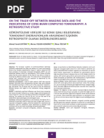 On The Trade-Off Between Imaging Data and The Indi