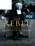 The Rebel A Biography of Ram Jethmalani by Susan Adelman