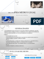 Identificacion y Autopsia Medico Legal