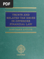 Trusts and Related Tax Issues in Offshore Financial Law Antoine