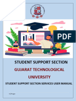 Student - Support - Section Services User Manual