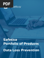 Safetica Datasheet