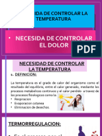 Necesidad de Controlar La Temperatura