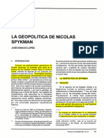 ILopez Teoria Geopolitica Spykman