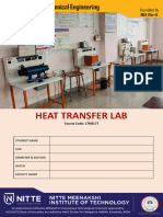 Heat Transfer Lab 17MEL77