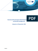 Edpb 20230920 Records Management Decision en