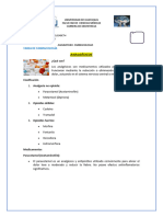 Tarea de Investigacion Analgesicos, Aines, Corticoides