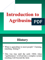 Intro To Agribusiness