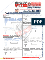 Colegio Gauss - Razones y Proporciones - Nuevo - 2024