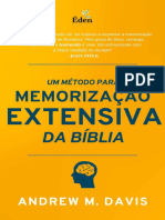 Um Método para Memorização Extensiva Da Bíblia