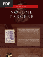 Deconstructing Noli Me Tangere