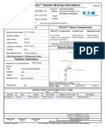 Tolbrace™ Seismic Bracing Calculations: Tolco™ Brace Components Brace Information