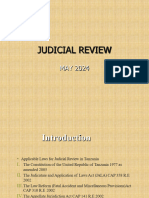 Judicial Review & Sag Notes Slides