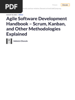 Agile Software Development Handbook - Scrum, Kanban, and Other Methodologies Explained